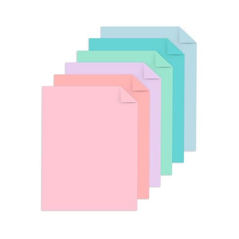Astrobrights Mega Collection, Colored Paper, Unicorn Assortment, Expanded 6‑Colors, 624 Sheets, 24 lb/89 gsm, 8.5" x 11" - MORE COLORS, MORE SHEETS! (92061) in Saudi Arabia