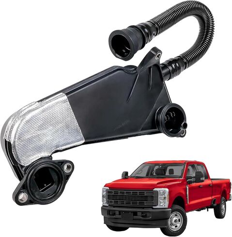 مكون فصل الهواء بالديزل PC3Z6A785A - متوافق مع محركات الديزل Ford، مادة البولي كربونات الممتازة المقاومة للمواد الكيميائية، جزء بديل عالي التحمل لنظام فصل الهواء/الزيت in Saudi Arabia
