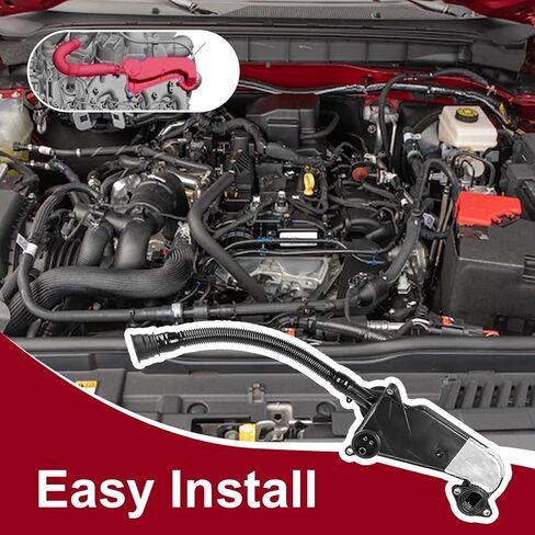 مكون فصل الهواء بالديزل PC3Z6A785A - متوافق مع محركات الديزل Ford، مادة البولي كربونات الممتازة المقاومة للمواد الكيميائية، جزء بديل عالي التحمل لنظام فصل الهواء/الزيت in Saudi Arabia