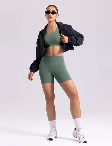 نسائي شورتات راكب الدراجة تجريب 2.5 " /4" / 6" عالي الخصر بدون درز أمامي يوغا مخفي قطبان ركض الصيف نادي رياضي قصير in Kuwait