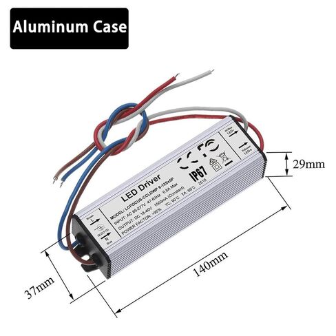 1 قطعة LED سائق 40 واط 48 واط 50 واط 60 واط الإضاءة 450mA 600mA 900mA 1500mA 1800mA 2100mA امدادات الطاقة (حالة الألومنيوم ، DC36-50V 900mA) in Saudi Arabia