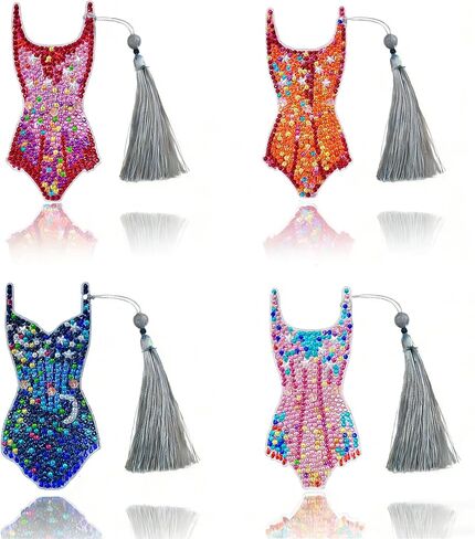 إشارات مرجعية للرسم الماسي للمغني، 4 قطع من ملابس الحفلات الموسيقية المستوحاة من الإشارة المرجعية الفنية الماسية، بدلة رقص لامعة هدية موسيقية للمعجبين in Kuwait