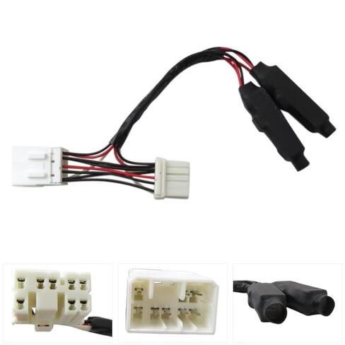 بدوره أضواء الإشارة المقاوم LED تحميل الوامض التعادل ل هارلي ديفيدسون الطريق الإنزلاق الترا FLTRU 2011-2012 in Saudi Arabia