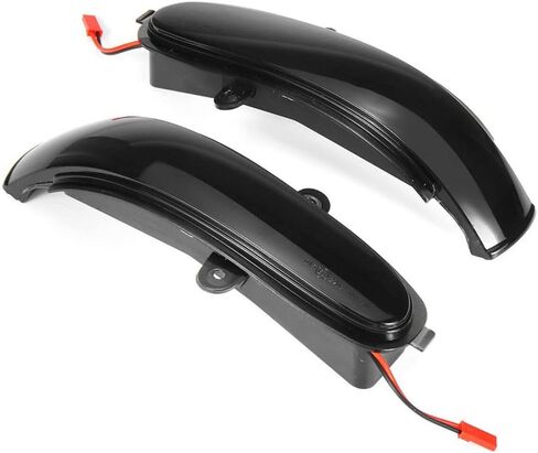 Riloer Flowing Sequential Blinker Flashing Light LED Dynamic Side Mirror Turn Signal Light Flasher Compatible with Mercedes-Benz C-Class W203 CL203 2001-2007 in Saudi Arabia