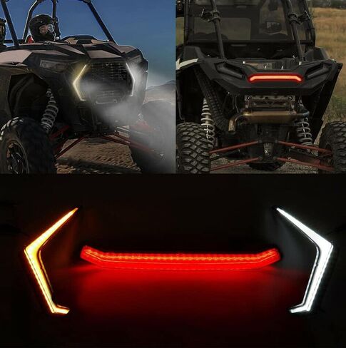 Front & Rear Accent/Turn Signal Fang Light Kit for 2019+ RZR XP 4 Turbo 1000 in Saudi Arabia