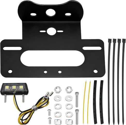 Black Fender Eliminator Bracket with Led Light License Plate for Suzuki GSXR 600 GSXR 750 2011-2025 Models in Kuwait