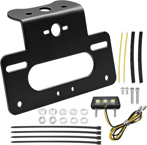 Black Fender Eliminator Bracket with Led Light License Plate for Suzuki GSXR 600 GSXR 750 2011-2025 Models in Kuwait