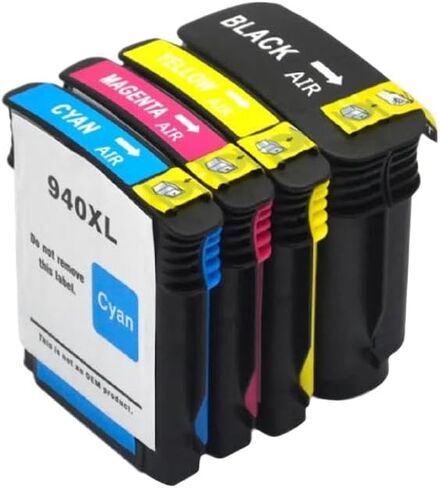 متوافق مع خراطيش الحبر Universal Fit 940XL لاستخدام الطابعة 940 940 مع طابعات Officejet Pro 8000 8500 8500A (مجموعة واحدة) in Saudi Arabia