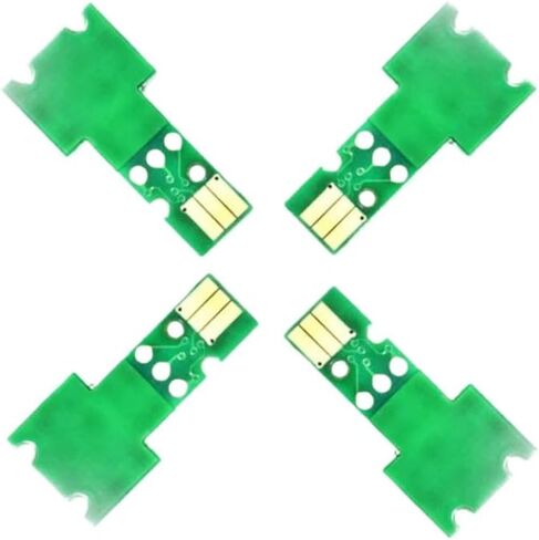 مجموعة 4 ألوان LC432 رقاقة خرطوشة الحبر المتوافقة مع مستلزمات الطابعة MFC J5340DW MFC 5740DW MFC 6540DW MFC 6740DW MFC 6940DW in Saudi Arabia