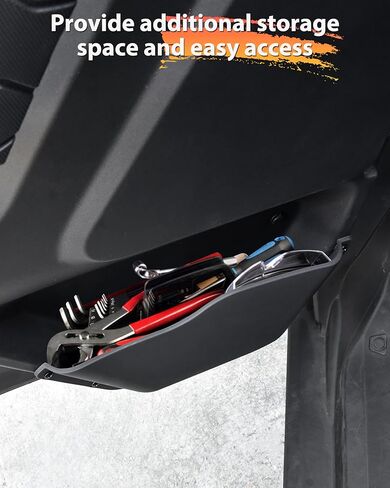 جيوب الباب الأمامي SAUTVS لملحقات Polaris Xpedition XP/XP 5/ADV/ADV 5 NorthStar 2024 2025+، جيوب تخزين أمامية للأبواب الداخلية (قطعتان) in Saudi Arabia