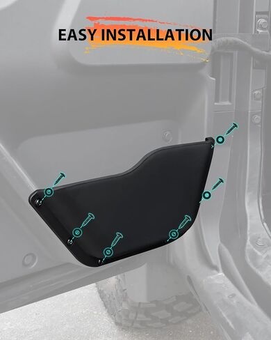 جيوب الباب الأمامي SAUTVS لملحقات Polaris Xpedition XP/XP 5/ADV/ADV 5 NorthStar 2024 2025+، جيوب تخزين أمامية للأبواب الداخلية (قطعتان) in Saudi Arabia
