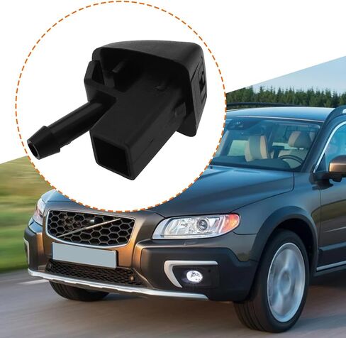 2 قطعة فوهة غسالة الزجاج الأمامي 31301826 متوافقة مع فولفو V70 XC70 S80 in Kuwait