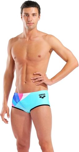 Arena Mens One Placement Low-Waist Swim Short Pool Practice Athletic Swimsuit Bottom Pro Swimmer in Saudi Arabia