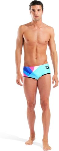 Arena Mens One Placement Low-Waist Swim Short Pool Practice Athletic Swimsuit Bottom Pro Swimmer in Saudi Arabia