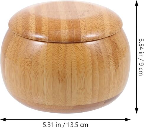 VOSAREA Go Chess Game Pieces Bowl Jujube Wood Bowls Weiqi Game Stones Container Holder for Classic Strategy Go Board Game Supplies in Saudi Arabia