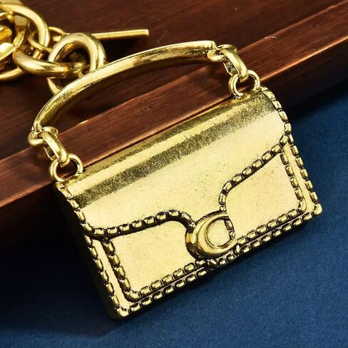 Mini bag shaped keyring，gold and silver metal purse keychain，fashion Bag Purse Accessories in Saudi Arabia