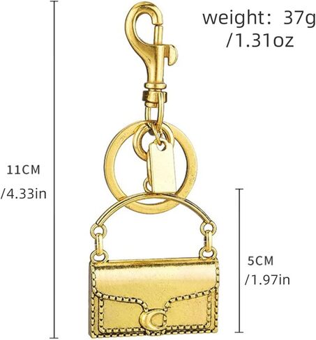Mini bag shaped keyring，gold and silver metal purse keychain，fashion Bag Purse Accessories in Saudi Arabia