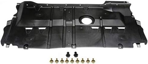 Front Center Lower Undercar Engine Shield Cover - Compatible with 2004-2010 Mazda 3 in Saudi Arabia