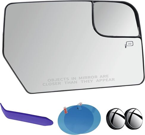 EAP Passenger Side Mirror Glass Compatible with Ford Expedition 2007-2017, Lincoln Navigator 2007-2014, Heated, 7L1Z17K707B, CL1Z17K707A in Saudi Arabia