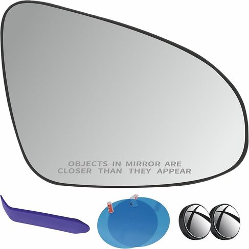 EAP Passenger Side Mirror Glass Compatible with Toyota Corolla 2014-2018, C-HR 2018-2022, Heated 8793102F90 8793102F80 87931F4040 TO1325116 in Saudi Arabia