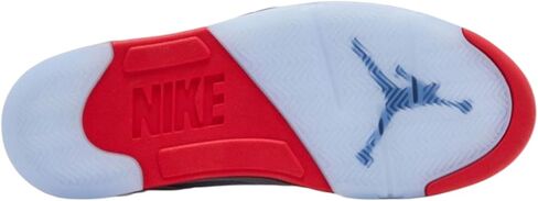Air Jordan 5 Retro Fire Red Black Tongue in Saudi Arabia