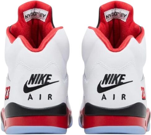Air Jordan 5 Retro Fire Red Black Tongue in Saudi Arabia