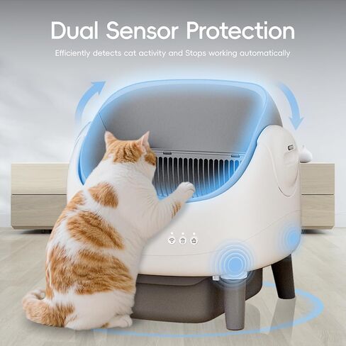 Cat Litter Box Liner Bags Compatible with Self-Cleaning Litter Box Robot 60 Pack. in Kuwait