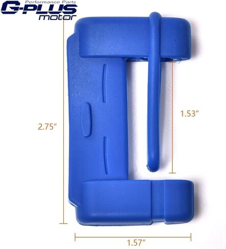 G-PLUS Universal Seat Belt Buckle Cover Replacement For Auto Car Seat Belt Buckle Clip Protector Trim Silicone Safety Accessories (Blue) in Saudi Arabia