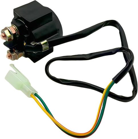 Racing 6 pin AC CDI Box + Ignition Coil + 2*A7TC Spark Plug + 4 Pin Voltage Regulator Rectifier + Solenoid Relay for GY6 50cc 80cc 125cc 150cc Scooter ATV Go Kart Moped Quad Pit Dirt Bike (Orange) in Saudi Arabia