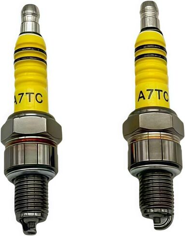 Racing 6 pin AC CDI Box + Ignition Coil + 2*A7TC Spark Plug + 4 Pin Voltage Regulator Rectifier + Solenoid Relay for GY6 50cc 80cc 125cc 150cc Scooter ATV Go Kart Moped Quad Pit Dirt Bike (Orange) in Saudi Arabia