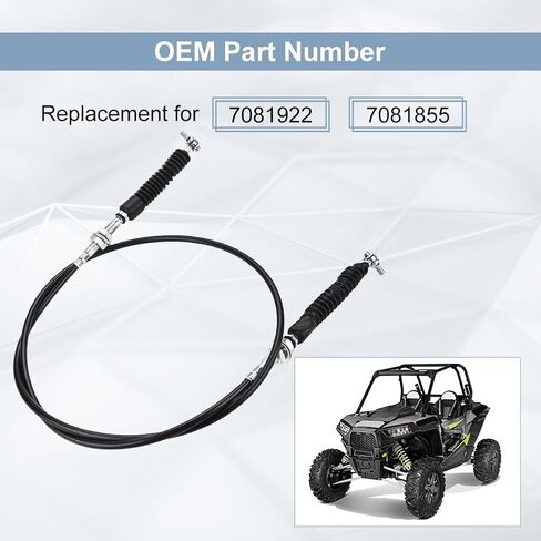 كابل نقل التروس متوافق مع Polaris RZR 4 900 2015-2018 RZR 1000S4 2019-2021 استبدال كابل التحول لـ 7081922 7081855 in Saudi Arabia