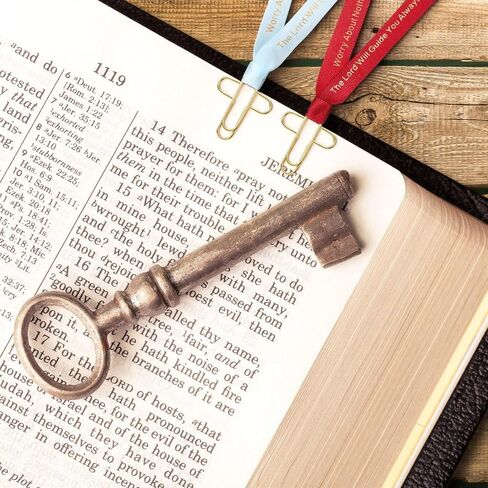 Zhehao 100 Pcs Cross Paper Clips 50 Pcs Christian Bookmark Ribbons Christian Bookmark Gifts for Women 1"x 1.3" Bible Journaling Supplies Bible Study Supplies for Office Home, Easter Eggs Fillers in Saudi Arabia