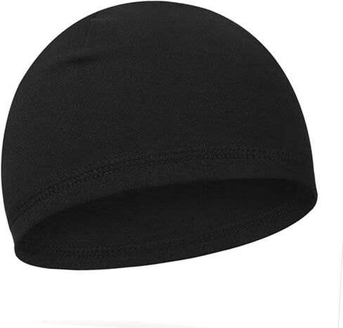 قبعات جمجمة للرجال والنساء، قبعات نوم خفيفة الوزن ومقاومة للحرارة، بطانة خوذة مسامية، قبعات جمجمة مقاومة للرياح دافئة للخريف والشتاء باللون الأسود in Kuwait
