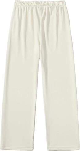 Minimalist Apricot Baggy Pants for Men, Relaxed Fit Straight Leg Trousers, Casual Soft Sweatpants with Drawstring in Saudi Arabia
