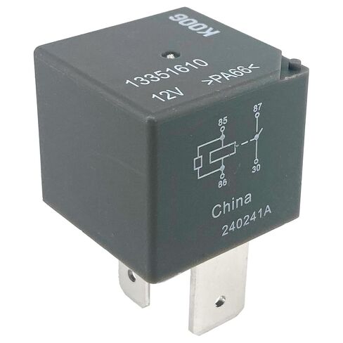 2-Pack 13351610 Automotive Relay, 12V 80A 4-Pin High-Current Relay, Compatible with GM Vehicles - Replaces 13351610A, 3306943A, K006A, Solves Fuel Pump, Cooling Fan, Electrical Issues in Saudi Arabia