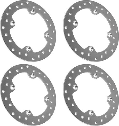 Caltric 4x Front Rear Brake Disc Rotor NEW Compatible with Can-Am Renegade ATV 705600999 705601997 in Saudi Arabia