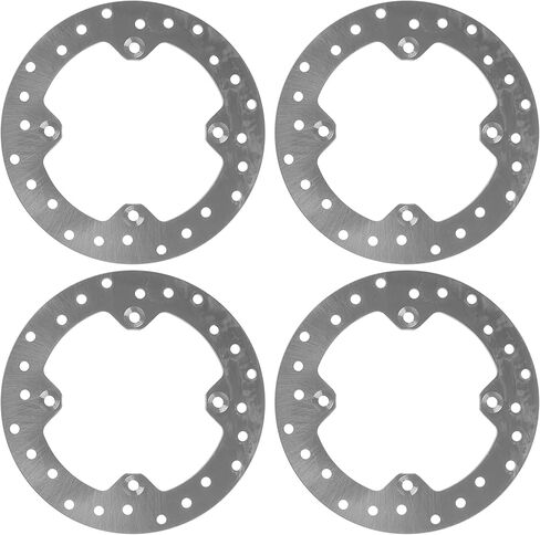 Caltric 4x Front Rear Brake Disc Rotor NEW Compatible with Can-Am Renegade ATV 705600999 705601997 in Saudi Arabia