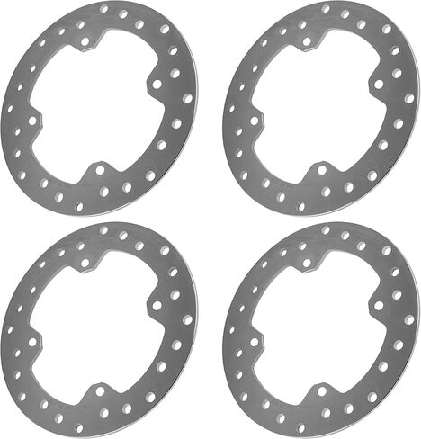 Caltric 4x Front Rear Brake Disc Rotor NEW Compatible with Can-Am Renegade ATV 705600999 705601997 in Saudi Arabia