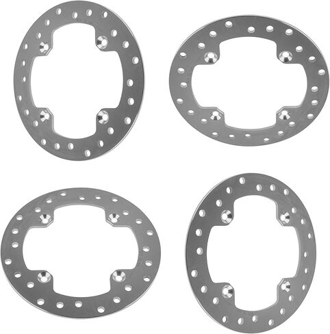 Caltric 4x Front Rear Brake Disc Rotor NEW Compatible with Can-Am Renegade ATV 705600999 705601997 in Saudi Arabia