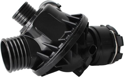 مجموعة مبيت منظم حرارة مبرد المحرك من AUCERAMIC مع مستشعر مناسب لسيارات BMW 335i، 335i GT xDrive، 335i xDrive، 435i، 435i Gran Coupe، 435i xDrive، 435i xDrive Gran Coupe، M2، M235i، X5، X6، 3.0L in Kuwait