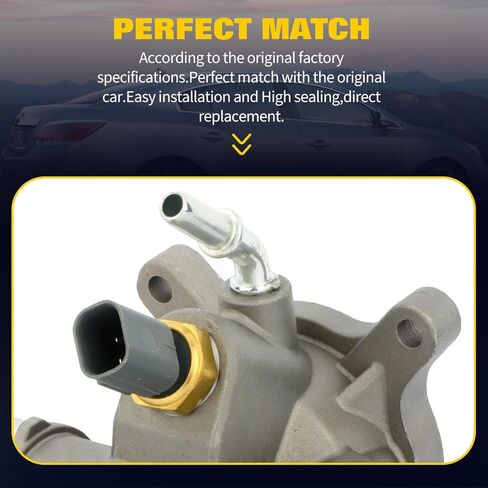 OCPTY Thermostat Housing Fit for Jeep Cherokee 2014-2019,for Chrysler 200 2015-2017,for Jeep Renegade 2015-2018 Engine Coolant Thermostat Housing Assembly Replaces 5047772AB,902-3101 in Saudi Arabia