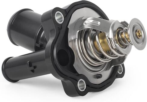 RT1193 34044 Engine Coolant Thermostat, Compatible with Ford Mazda 2.0L 2.3L 2.5L Models – 2004-2012 Ecosport, 2005-2019 Escape, 2003-2011 Focus, 2006-2020 Fusion, 2007-2011 Ranger in Kuwait
