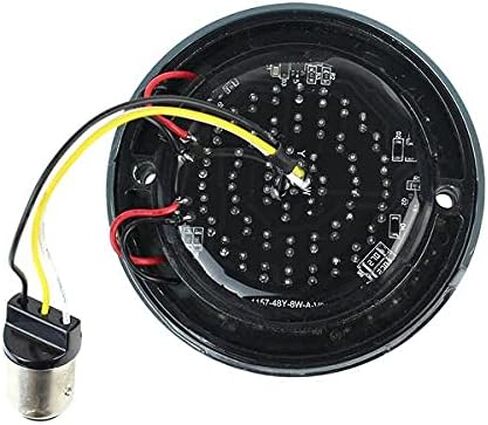 أضواء النسر 3 1/4 "إنفينيتي شعاع الجبهة LED بدوره إشارات ث/تشغيل حلقة ضوء LED للدراجات النارية هارلي ديفيدسون in Saudi Arabia