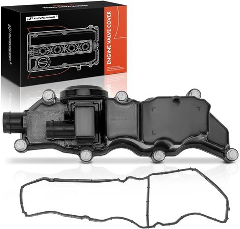 A-Premium Engine Valve Cover with Gasket and Bolt Compatible with Land Rover Range Rover, Range Rover Sport, Discovery, Defender 110, Defender 90, Range Rover Velar, 2.0L 3.0L 5.0L, Turbocharged in Saudi Arabia