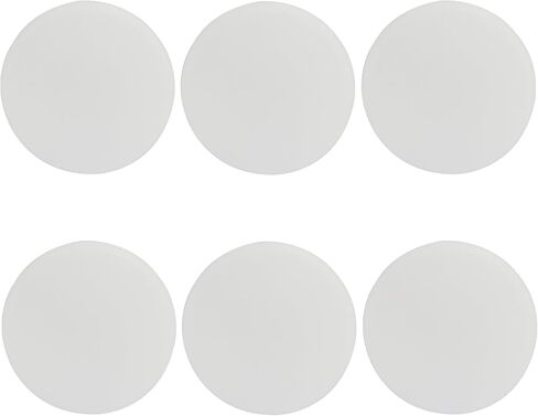 6 عبوات من سدادات الأبواب للجدار، مصد باب مطاطي أبيض مقاس 2 بوصة مع دعامة لاصقة، واقي جدار هادئ للمقبض والمقبض، وسادات مضادة للتصادمات للاستخدام المنزلي والمكتب (دائري) in Kuwait