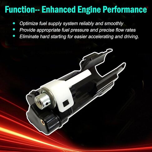 16700-MEL-D21 Fuel Pump Pressure Regulator Filter Fit for Honda CBR 1000 RR 2006-2007, Replaces 16700-MEL-013, 16700MELD21 in Kuwait