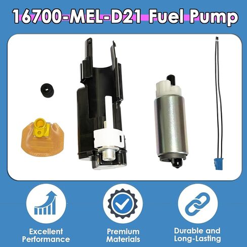 16700-MEL-D21 Fuel Pump Pressure Regulator Filter Fit for Honda CBR 1000 RR 2006-2007, Replaces 16700-MEL-013, 16700MELD21 in Kuwait