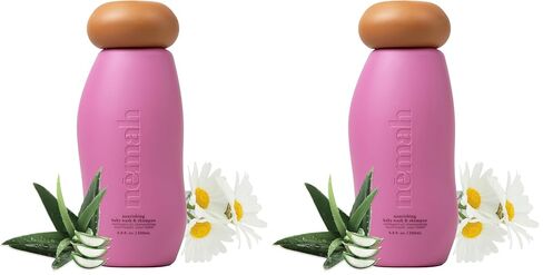 Soothing 2-in-1 Baby Shampoo & Baby Wash, Cleansing & Nourishing Baby Bath Essential with Activera Aloe Vera, Actismart Chamomile & Jojoba Oil, Vegan, Gluten-Free Alternative to Baby Soap Bar in Kuwait