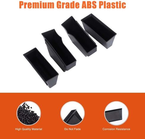 Daeiclru Door Side Storage Box Compatible with Toyota Tacoma 2024 2025, Front Rear Door Handle Insert Organizer Box Tray Interior Accessories in Saudi Arabia