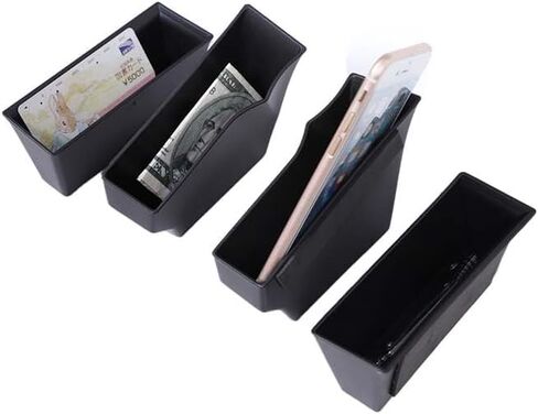 Daeiclru Door Side Storage Box Compatible with Toyota Tacoma 2024 2025, Front Rear Door Handle Insert Organizer Box Tray Interior Accessories in Saudi Arabia